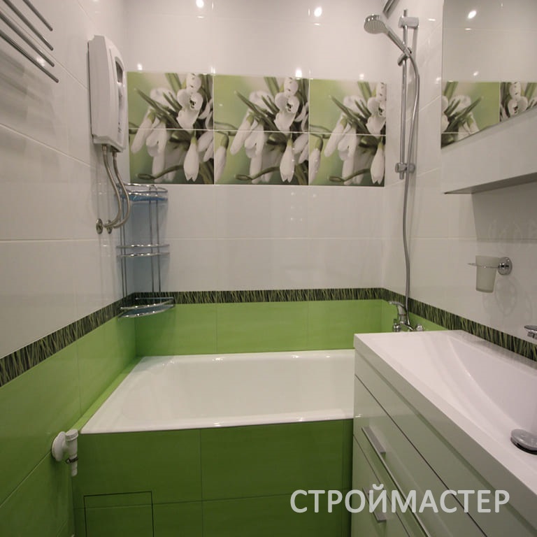 Ремонт ванной под ключ в Одинцово